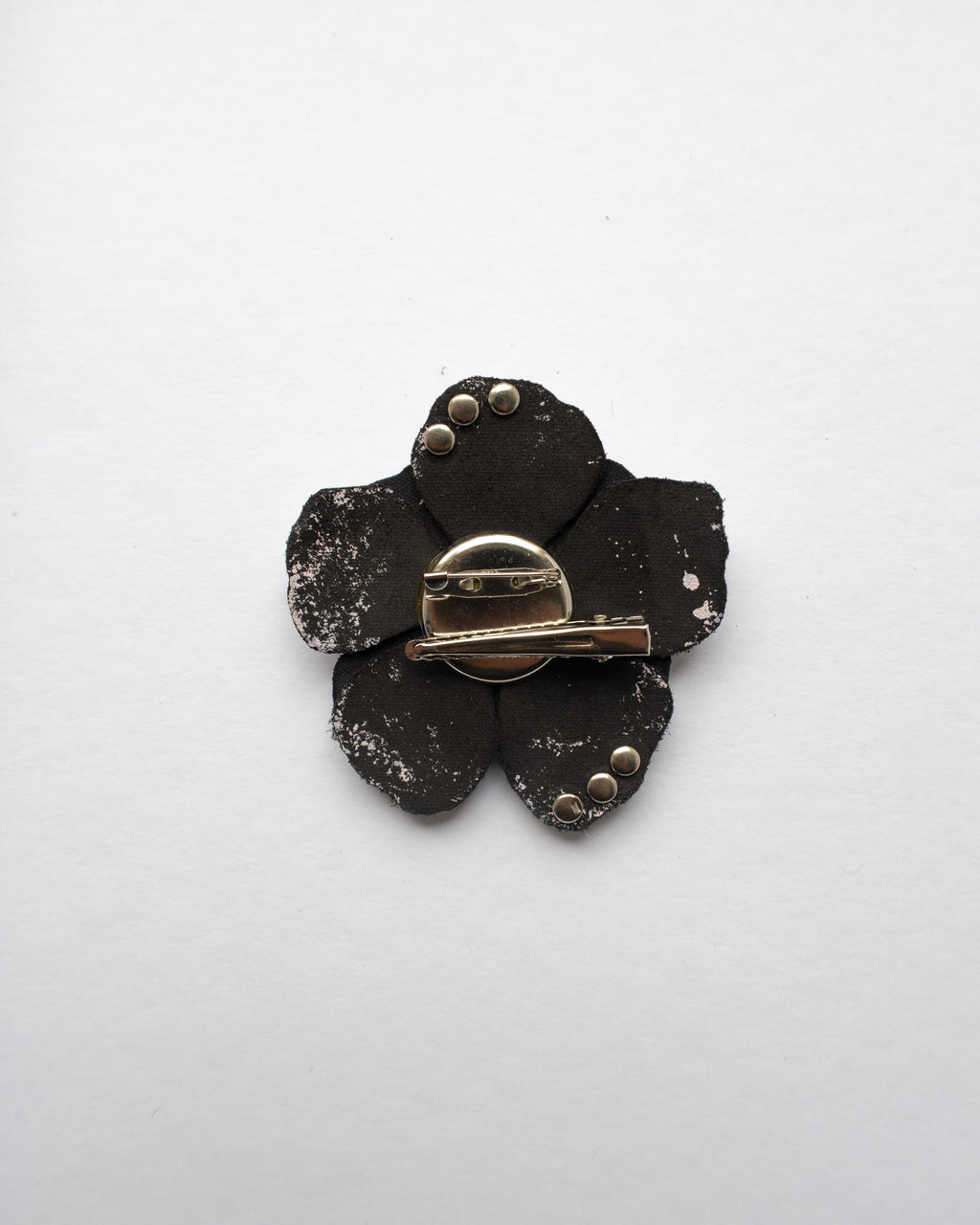 Ever-blooming brooch & hair clip pink